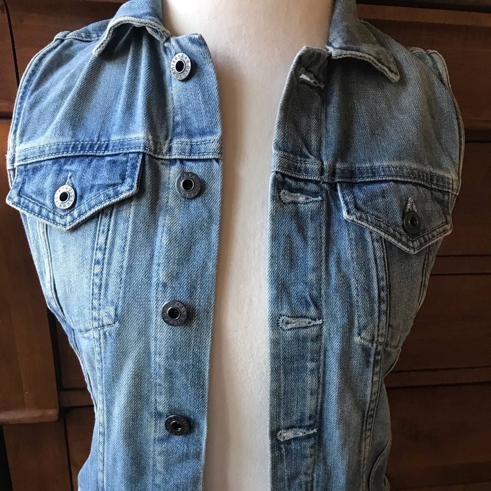 AG Debbie Denim Vest.